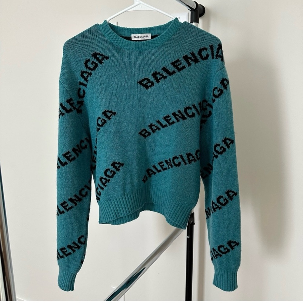 Balenciaga logo sweater